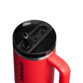 Kubki termiczne The Quencher ProTour Flip Straw Tumbler Chili Black 890 ml