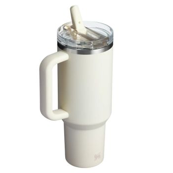 Kubki termiczne The Quencher ProTour Flip Straw Cream 1180 ml