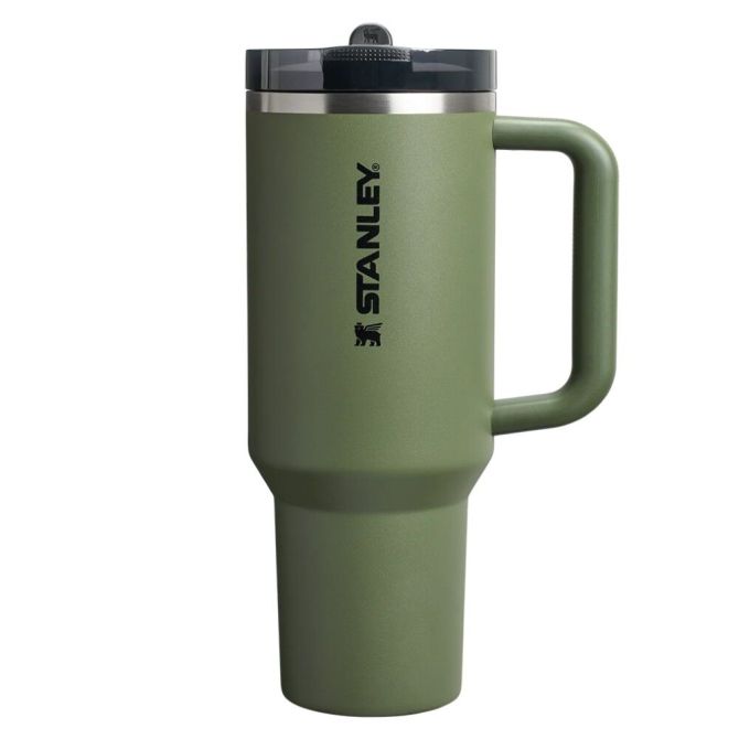 Kubki termiczne The Quencher ProTour Flip Straw Tumbler Dried Pine 1180 ml