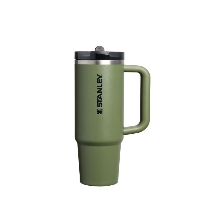 Kubki termiczne The Quencher ProTour Flip Straw Tumbler Dried Pine 890 ml