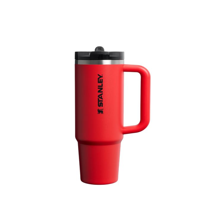 Kubki termiczne The Quencher ProTour Flip Straw Tumbler Chili Black 890 ml