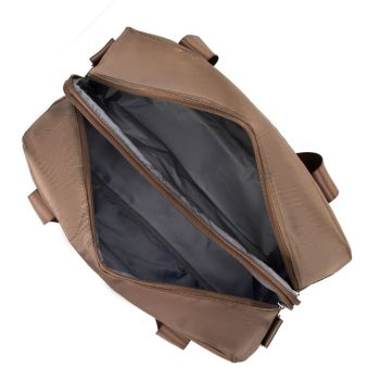 Torby Torba podróżna mała Brązowa Brązowy