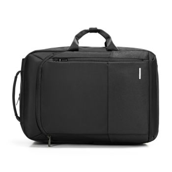 Plecaki Plecak męski 2w1 Czarny Czarny 