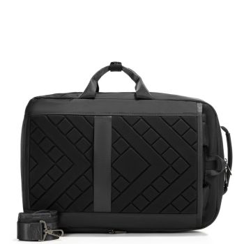 Plecaki Plecak męski 2w1 Czarny Czarny 