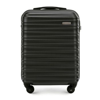 Walizki Walizka kabinowa z ABS-u Czarna 34 l