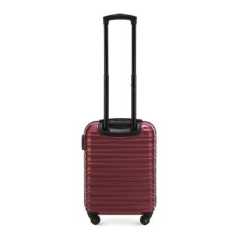 Walizki Walizka kabinowa z ABS-u Bordowa 34 l