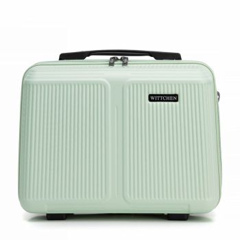 Kosmetyczki Kosmetyczka z ABS-u Miętowa 17 l