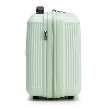 Kosmetyczki Kosmetyczka z ABS-u Miętowa 17 l