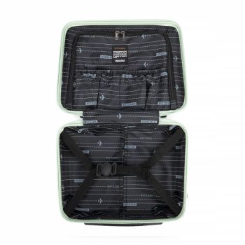 Kosmetyczki Kosmetyczka z ABS-u Miętowa 17 l