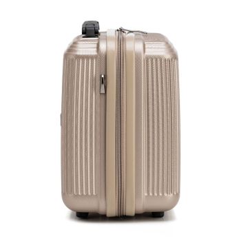 Kosmetyczki Kosmetyczka z ABS-u Złota 17 l