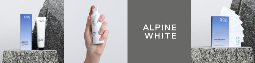 Baner marki Alpine White