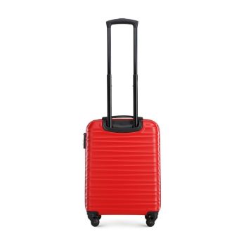 Walizki Walizka małą z ABS-u Czerwona 34 l