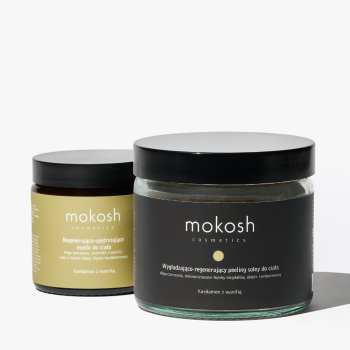 Peelingi do ciała Wygładzająco-regenerujący peeling solny do ciała Kardamon z wanilią 250 ml