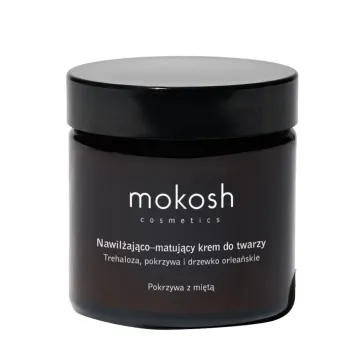 Kremy na dzień Nawilżająco–matujący krem do twarzy Pokrzywa z miętą 60 ml