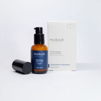 Serum do twarzy Multikorygujące serum do twarzy Róża z jagodą 30 ml