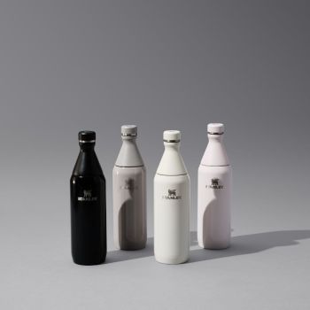 Butelki na wodę All Day Slim Różowy 600 ml