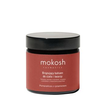 Balsamy do ciała Brązujący balsam do ciała i twarzy Pomarańcza z cynamonem 60 ml