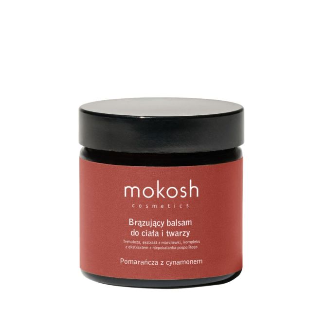 Balsamy do ciała Brązujący balsam do ciała i twarzy Pomarańcza z cynamonem 60 ml