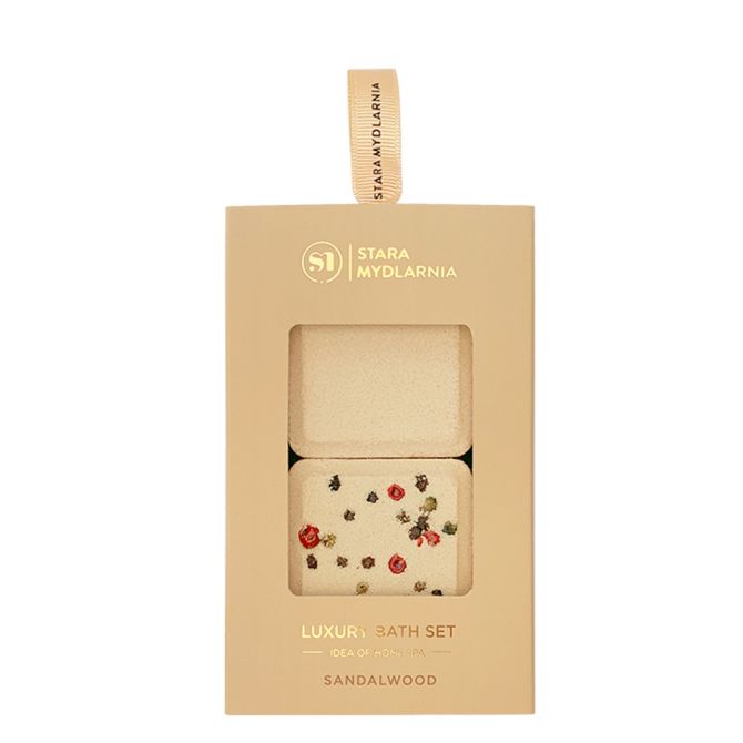 Kule do kąpieli Sandalwood Luxury Bath Set