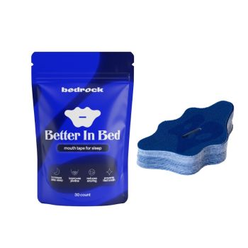 Masażery do twarzy i ciała Jedwabne plastry do spania 30 szt. Niebieski