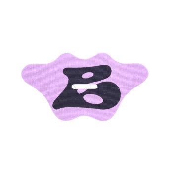 Masażery do twarzy i ciała Jedwabne plastry do spania 30 szt. Liliowy