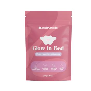 Masażery do twarzy i ciała Jedwabne plastry do spania z kolagenem 20 szt. Różowy