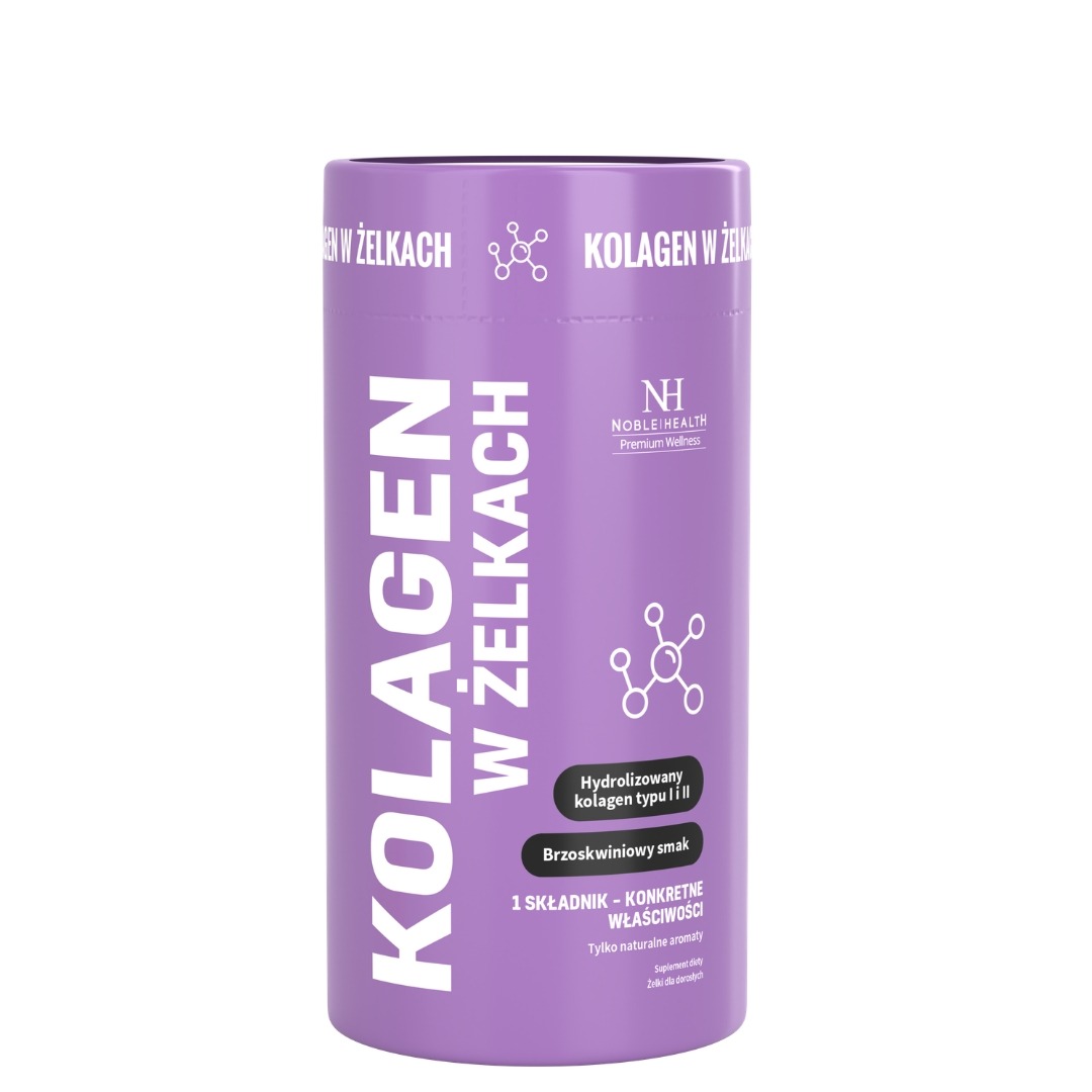 Noble Health Collagen w żelkach Suplement