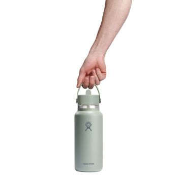 Butelki termiczne 32 Oz Wide Flex Straw Cap Agave 946 ml