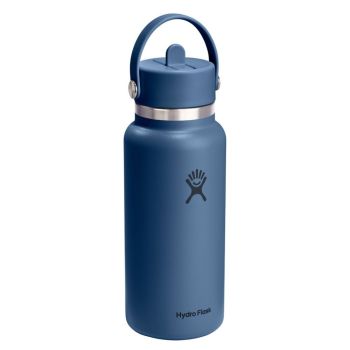 Butelki termiczne 32 Oz Wide Flex Straw Cap Harbor Blue 946 ml