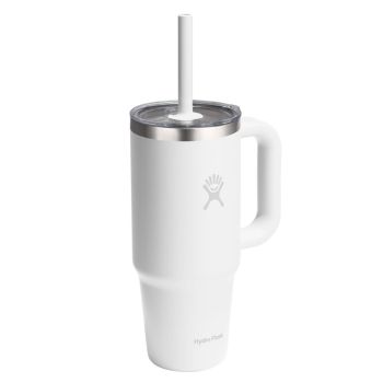 Kubki termiczne 24 Oz Travel Tumbler Clear LID White 710 ml