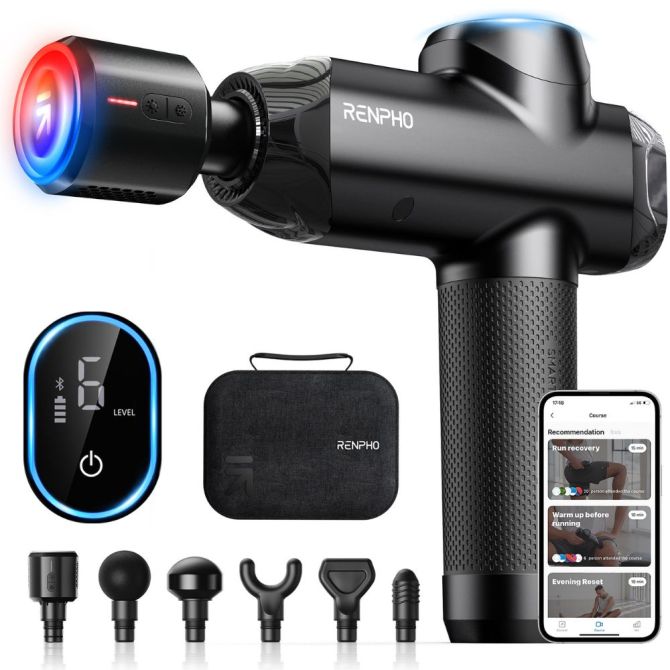 Masażery do twarzy i ciała Thermacool Power+ Massage Gun C001SH