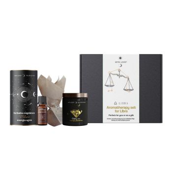 Zestawy kosmetyków damskich Zestaw aromaterapeutyczny dla zodiakalnej Wagi 