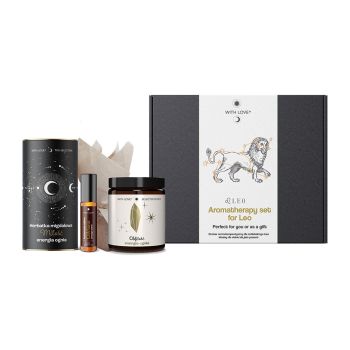 Zestawy kosmetyków damskich Zestaw aromaterapeutyczny dla zodiakalnego Lwa 