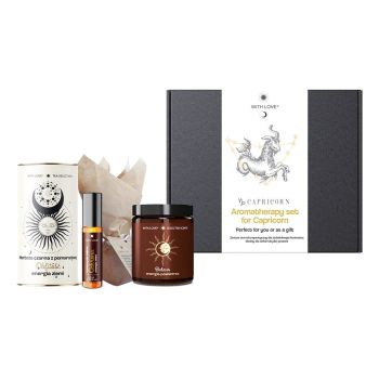 Zestawy kosmetyków damskich Zestaw aromaterapeutyczny dla zodiakalnego Koziorożca 