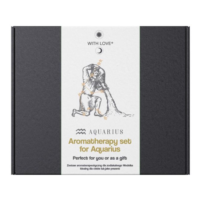 Zestawy kosmetyków damskich Zestaw aromaterapeutyczny dla zodiakalnego Wodnika
