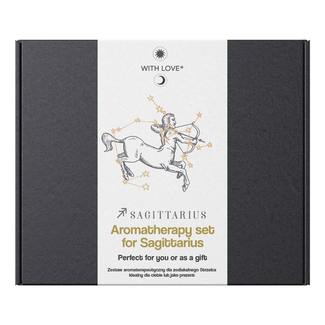 Zestawy kosmetyków damskich Zestaw aromaterapeutyczny dla zodiakalnego Strzelca