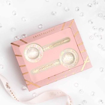 Akcesoria do masażu twarzy Cryolift Ice Globes Crystal Szklane Kule do masażu twarzy 