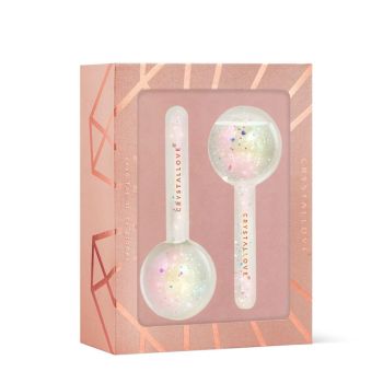 Akcesoria do masażu twarzy Cryolift Ice Globes Crystal Szklane Kule do masażu twarzy 