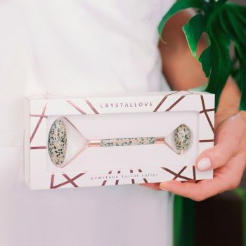 Akcesoria do masażu twarzy Masażer do twarzy z Jaspisu Dalmatyńskiego 