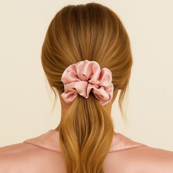 Akcesoria do włosów Silk Scrunchie-Rose Gumka do włosów 