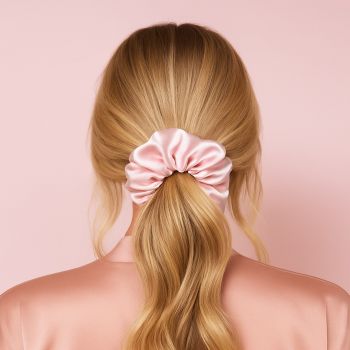 Akcesoria do włosów Silk Scrunchie-Rose Gumka do włosów 