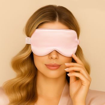 Opaska na oczy do spania Opaska Na oczy Jedwab/Rose 