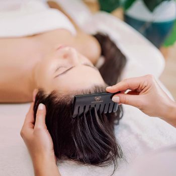 Akcesoria do włosów Grzebien Obsydian 