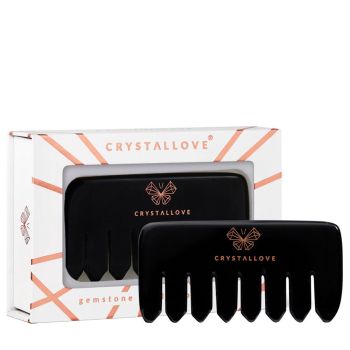 Akcesoria do włosów Grzebien Obsydian 