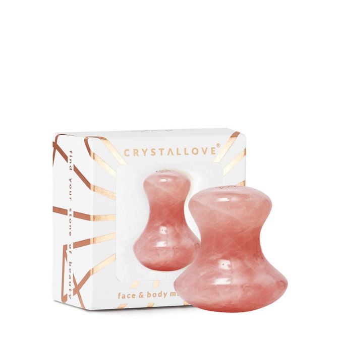 Akcesoria do masażu twarzy Grzybek do masażu Kwarc