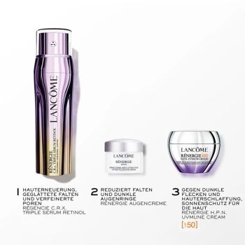 Zestaw do pielęgnacji twarzy dla niej Rénergie H.C.F. + C.R.X. Triple Serum Routine Set 