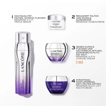 Zestaw do pielęgnacji twarzy dla niej Rénergie H.C.F. Triple Serum Routine Set 