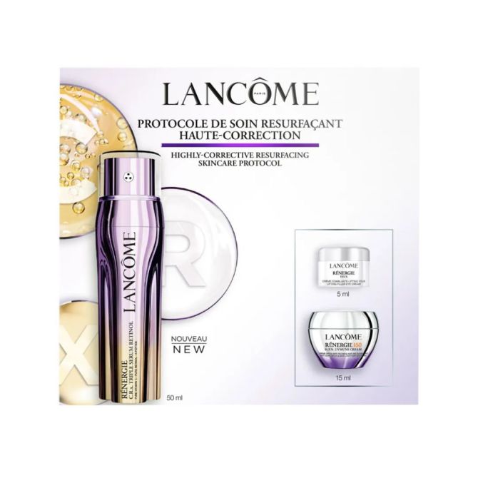 Zestaw do pielęgnacji twarzy dla niej Rénergie H.C.F. + C.R.X. Triple Serum Routine Set