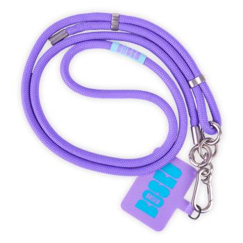 Akcesoria podróżne Smycz do telefonu Crossbody Fioletowa Fioletowy
