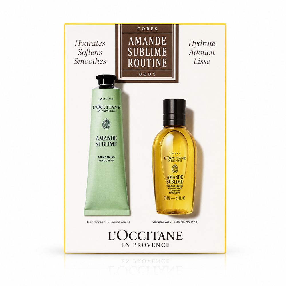 L'Occitane Amande Sublime Hand &amp; Body Duo Set Zestaw kosmetyków damskich